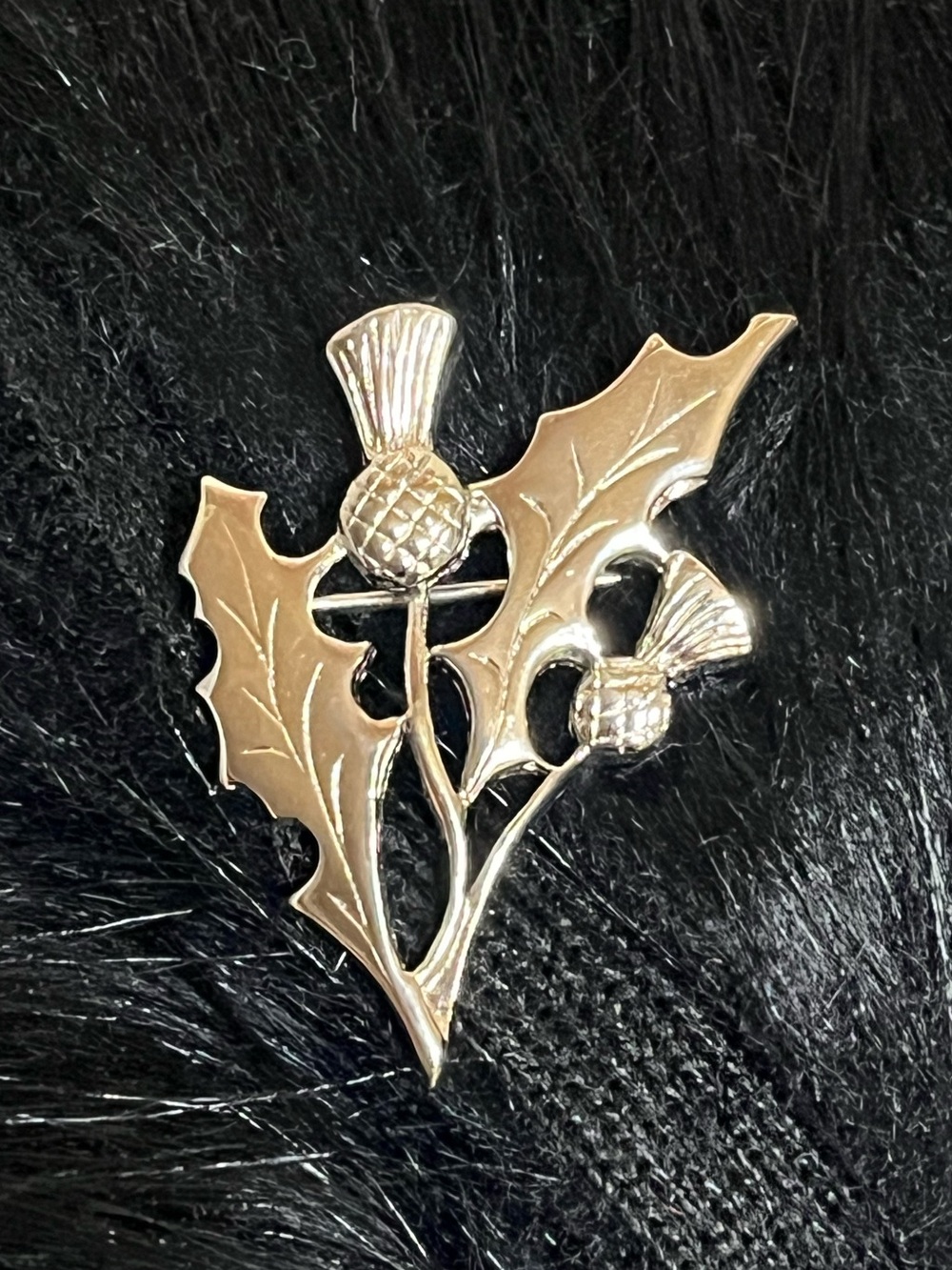 Scottish Thistle Brooch